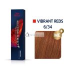 Wella Professionals Koleston Perfect Me+ Vibrant Reds profesionálna permanentná farba na vlasy 6/34 60 ml