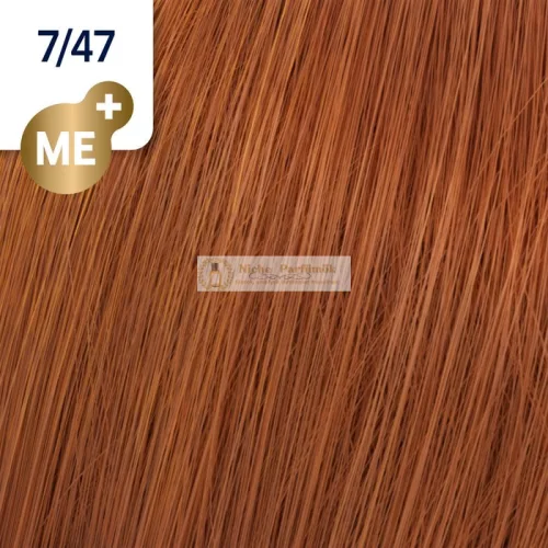 Wella Professionals Koleston Perfect Me+ Vibrant Reds profesionálna permanentná farba na vlasy 7/47 60 ml