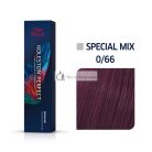 Wella Professionals Koleston Perfect Me+ Special Mix profesionálna permanentná farba na vlasy 0/66 60 ml