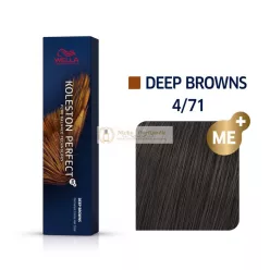   Wella Professionals Koleston Perfect Me+ Deep Browns profesionálna permanentná farba na vlasy 4/71 60 ml