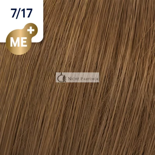 Wella Professionals Koleston Perfect Me+ Rich Naturals profesionálna permanentná farba na vlasy 7/17 60 ml