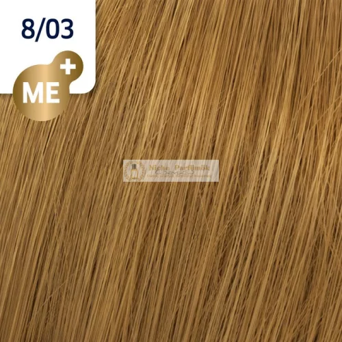 Wella Professionals Koleston Perfect Me+ Pure Naturals profesionálna permanentná farba na vlasy 8/03 60 ml