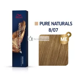   Wella Professionals Koleston Perfect Me+ Pure Naturals profesionálna permanentná farba na vlasy 8/07 60 ml