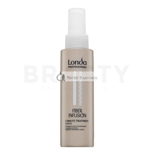 Londa Professional Fiber Infusion 5 Minute Treatment regeneračná keratínová kúra pre veľmi suché a poškodené vlasy 100 ml