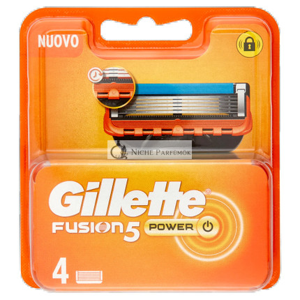 Gillette Fusion 5 Power 4ks Častí
