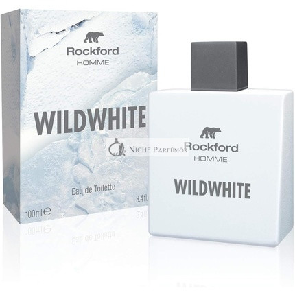 Rockford Wildwhite Eau De Toilette Pánska Parfumovaná Voda Svieža a Mužná, 100ml