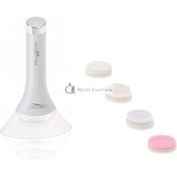   Bellissima Čistiaca kefa Pure & Light s 4 rôznymi hlavicami na čistenie - pre prispôsobené ošetrenia - na použitie v sprche pre hladkú pleť
