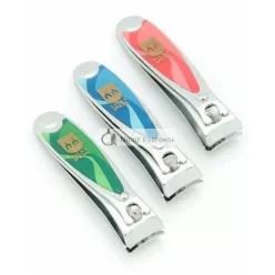   Filax Enameled kliešte na nechty s zakrivenou nerezovou čepeľou