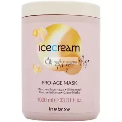 Inebrya Ice Cream Argan Age Pro Age Mask Lucentezza, 1000ml