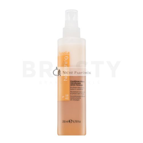 Fanola Nourishing Bi-Phase Restructuring Leave-In Conditioner bezoplachový kondicionér pre suché a poškodené vlasy 200 ml