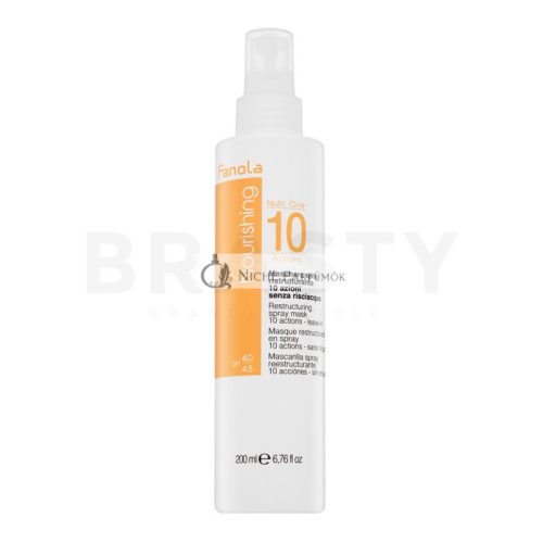 Fanola Nutri Care 10 Action Spray Leave-in Mask vyživujúca maska pre suché a poškodené vlasy 200 ml