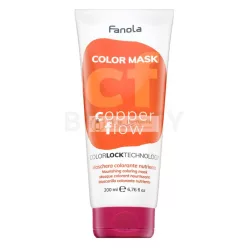   Fanola Color Mask vyživujúca maska ​​s farebnými pigmentmi pre oživenie medených odtieňov Copper Flow 200 ml