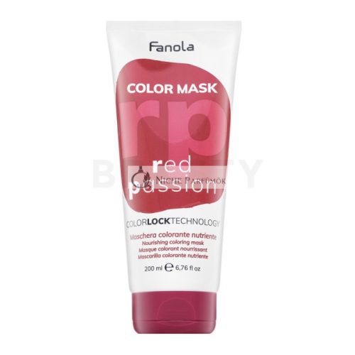 Fanola Color Mask vyživujúca maska ​​s farebnými pigmentmi pre oživenie červených odtieňov Red Passion 200 ml