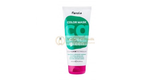 Fanola Color Mask vyživujúca maska ​​s farebnými pigmentmi pre oživenie farby Clover Green 200 ml