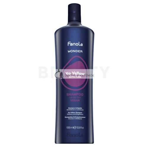 Fanola Wonder No Yellow Extra Care Shampoo šampón pre neutralizáciu žltých tónov 1000 ml