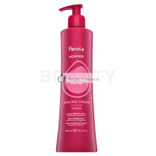 Fanola Wonder Color Locker Sealing Cream balzám pre farbené vlasy 480 ml