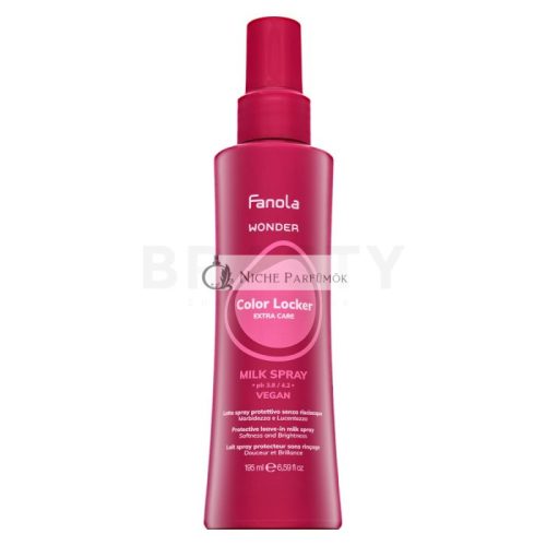 Fanola Wonder Color Locker Milk Spray vyživujúca starostlivosť v spreji pre farbené vlasy 195 ml