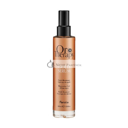 Fanola Oro Therapy 24k Gold Serum rozjasňujúce sérum pre hebkosť a lesk vlasov 100 ml