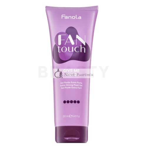 Fanola Fan Touch Give Me Hold Extra Strong Fluid Gel gel na vlasy pre extra silnú fixáciu 250 ml