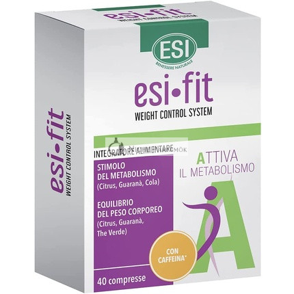 ESI FIT ACTIVA s kofeínom 40 tabliet