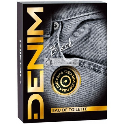 Denim Black EDT Eau De Toilette Spray pre mužov, 100ml