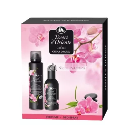 Tesori d'Oriente Orchid/China Orchid Darčeková sada Eau de Toilette + Deodorant