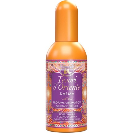 Tesori d'Oriente Karma Aromatická Voňavka s Kvetom Nashi a Cédrusom, 100ml