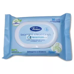 Venus Odličovacie utierky 20 ks pre normálnu pleť