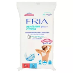   Fria Wellbeing Fitness Osviežujúci účinok čistiaca akcia - 24 kusov