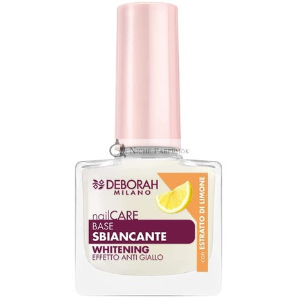 Deborah Milano Lak na nechty, Základný náter, Proti žltnutiu, 15ml