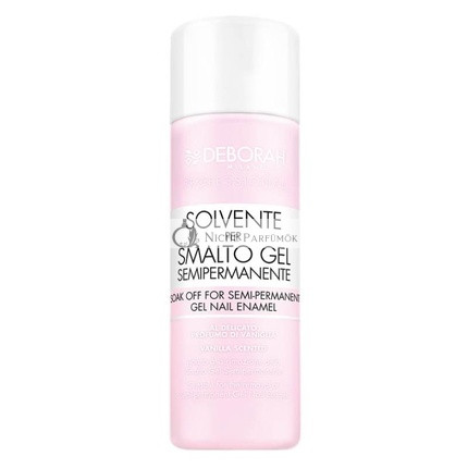 Deborah Polopermanentný odstraňovač laku na nechty 120ml