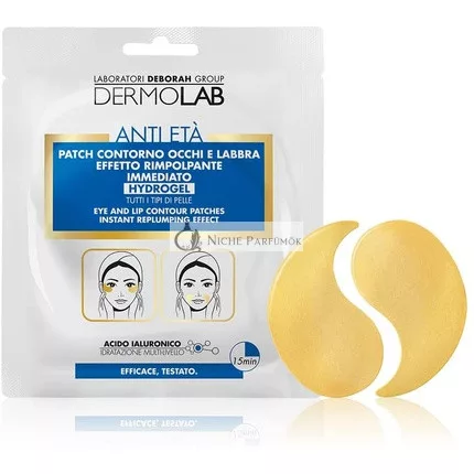 Dermolab Hyalurónová Kyselina Očné a Anti-Aging Nálepky