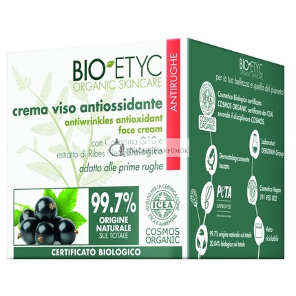BIOETYC Krém proti vráskam na tvár, 50ml