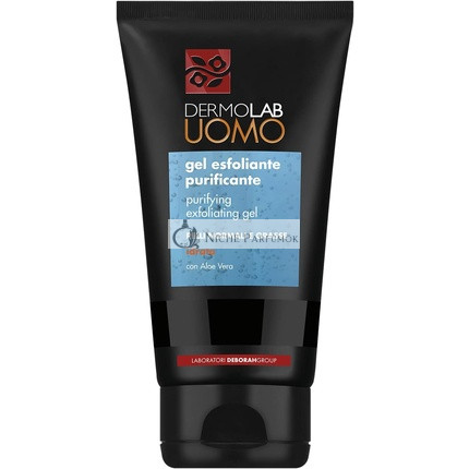 Dermolab pánsky peelingový gél na normálnu a mastnú pleť 15ml,