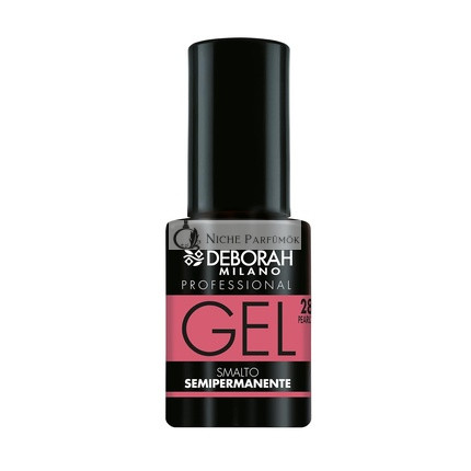 Deborah Milano Profesionálny Gélový Lak na Nechty 28 Zlatá Ruža Plumping Efekt Dlhá Výdrž Intenzívne a Lesklé Nechty, 4.5ml