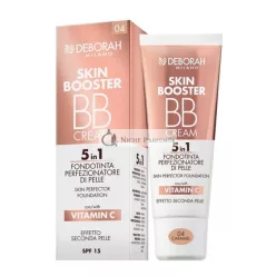   Deborah Milano BB Krém Skin Booster SPF 15 s vitamínom C, 30ml, 04 Caramel