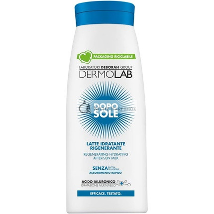 Dermolab Hydratačné regeneračné mlieko, 400ml