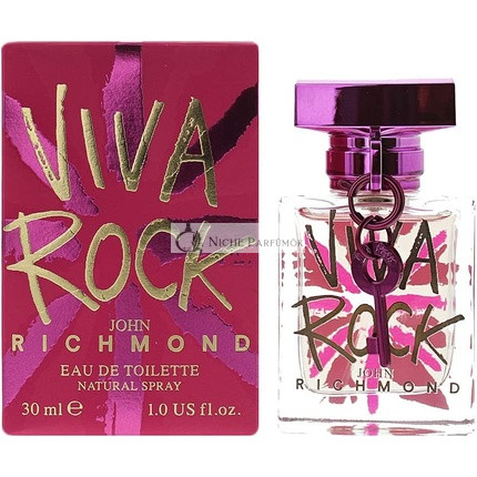 Viva Rock Eau De Toilette Spray pre ženy, 30 ml