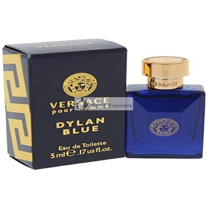 Versace Dylan Blue Mini Eau de Toilette Splash pre mužov, 5 ml