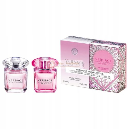 Versace Bright Crystal EDT a EDP darčeková sada, 30ml