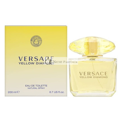 Versace Yellow Diamond pre ženy Eau de Toilette Spray, 200 ml