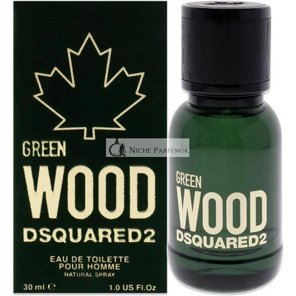 Dsquared2 Green Wood Eau De Toilette pre mužov 30ml