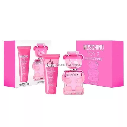 MOSCHINO Toy 2 Bubble Gum Cestovná Sada Pre Ženy EDT, 100ml + Parfumovaná Telová Lotion, 100ml