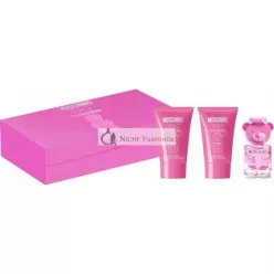   Moschino Toy 2 Bubble Gum Darčeková sada, 5ml EDT, 25ml Telové mlieko, 25ml Sprchový gél