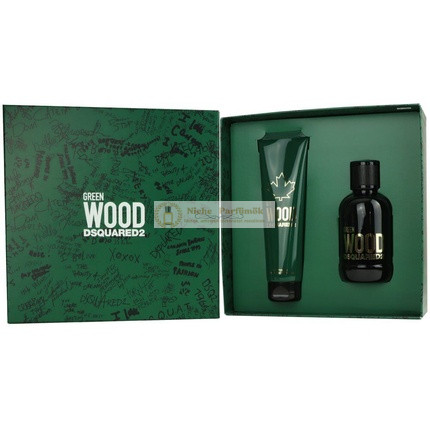 Dsquared2 Green Wood Set 100 ml Eau de Toilette & 150 ml Sprchový gél