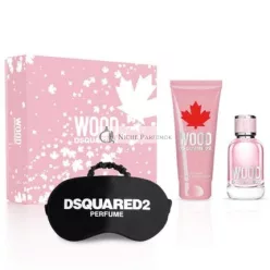   Dsquared Wood For Women Eau De Toilette Cofanetto Box Set, 50ml