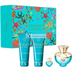 Versace Dylan Turquoise Set pre ženy - 4 kusy