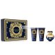 Versace Dylan Blue 50ml EDP Sprej + 50ml Sprchový gél + 50ml Telové mlieko Darčeková sada 2023
