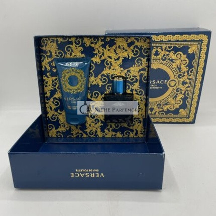 Versace Eros Eau De Toilette 30ml a osviežujúci sprchový gél 50ml