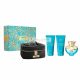 Versace Dylan Turquoise Eau De Toilette Spray 100ml 4-ČASŤOVÝ SET